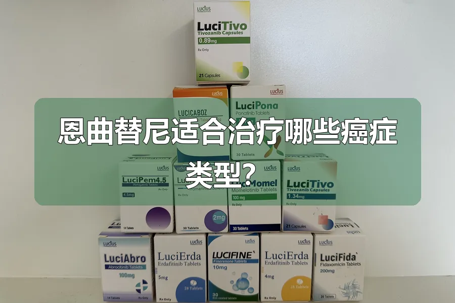 恩曲替尼适合治疗哪些癌症类型？
